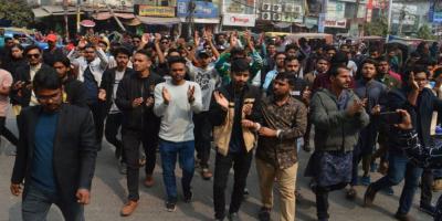 রাজশাহীতে বৈষম্যবিরোধী কমিটিতে ‘বিতর্কিতদের’ নাম, প্রতিবাদে বিক্ষোভ