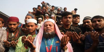 আখেরি মোনাজাতে শেষ হলো প্রথম পর্বের বিশ্ব ইজতেমা
