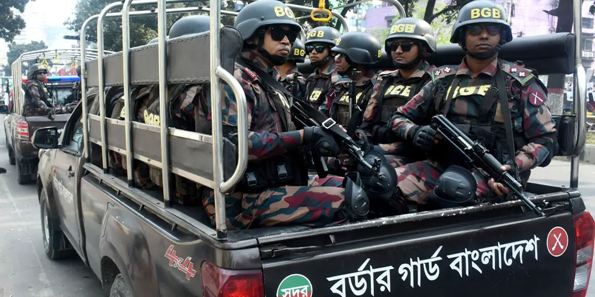 মহাখালীতে ৪ প্লাটুন বিজিবি মোতায়েন