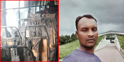 চাঁদা না দেওয়ায় বাস পুড়িয়ে দেওয়া যুবদল নেতা বহিষ্কার