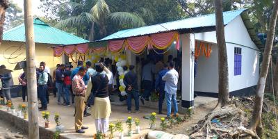 তারেক রহমানের উপহারের ঘর পেয়ে খুশি মাসুদের পরিবার
