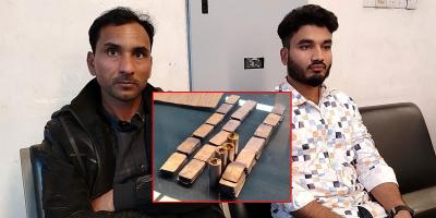 ওসমানী বিমানবন্দরে সাড়ে ১৭ কেজির স্বর্ণের চালান জব্দ, আটক ২