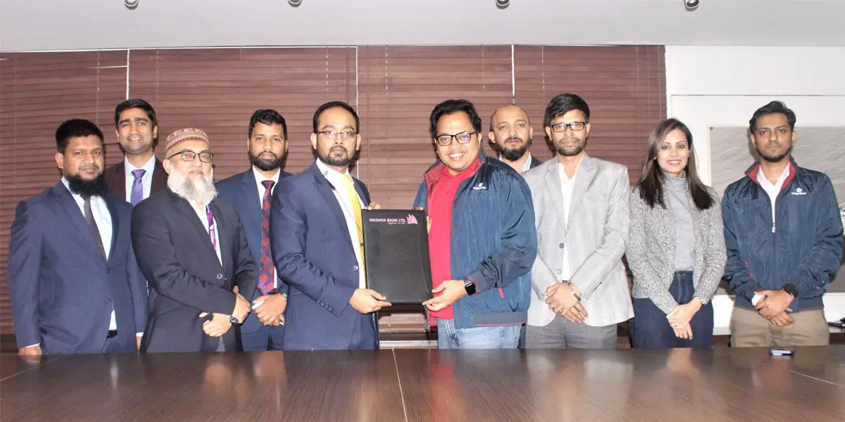 মেঘনা ব্যাংক ও প্রিয়শপ ডট কম লিমিটেডের চুক্তি স্বাক্ষর