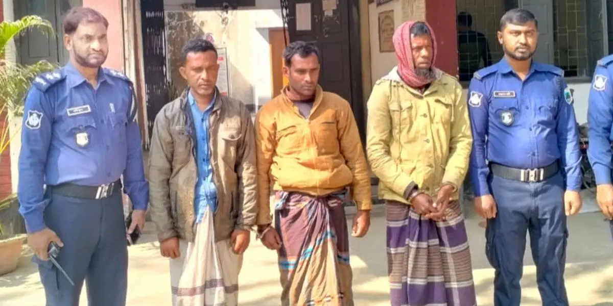 জয়পুরহাটে গৃহবধুকে সংঘবদ্ধ ধর্ষণ, গ্রেপ্তার ৩