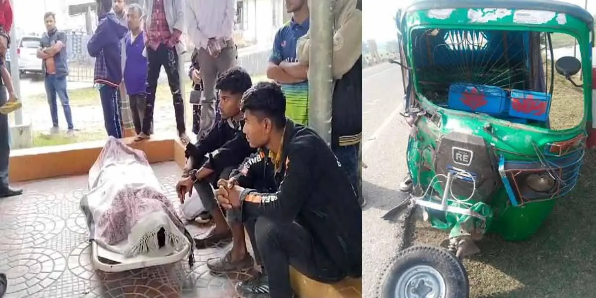 সুনামগঞ্জে বাস-অটোরিকশা মুখোমুখি সংঘর্ষে নিহত ২