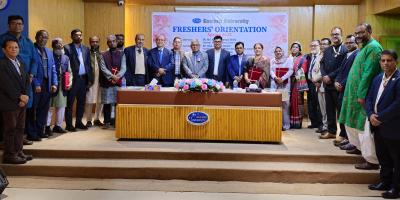 ইস্টার্ন ইউনিভার্সিটি স্প্রিং ২০২৫ শিক্ষার্থীদের নবীনবরণ উদযাপন
