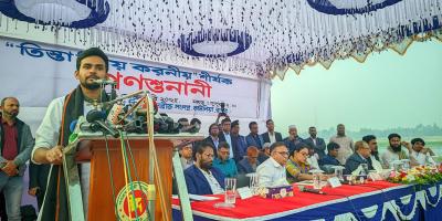 তিস্তা চুক্তি বাস্তবায়নে ভারতের সঙ্গে মাথা উঁচু করে কথা বলবে সরকার: আসিফ মাহমুদ