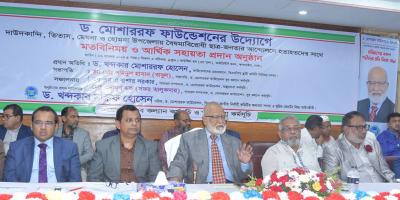 জনগণের ভোটে সরকার গঠন করবে বিএনপি: খন্দকার মোশাররফ