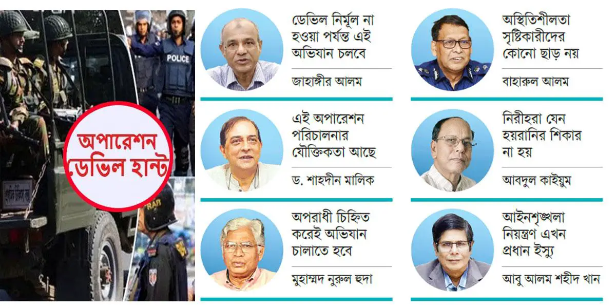 অপারেশন ডেভিল হান্ট: টার্গেট অস্থিতিশীল এলাকা