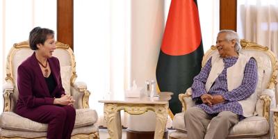 গুরুত্বপূর্ণ প্রকল্পে যুক্তরাষ্ট্রের অব্যাহত সহায়তা চান ড. ইউনূস