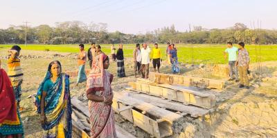 রামগতিতে সাবেক এমপির উদ্যোগে  শ্মশান নির্মাণ