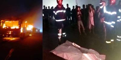 মুন্সীগঞ্জে থেমে থাকা বাসে অগ্নিকাণ্ড, দগ্ধ হয়ে হেলপারের মৃত্যু