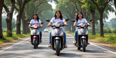 জনপ্রিয়তা বাড়ছে স্কুটারের