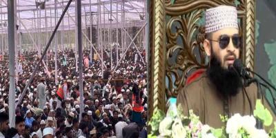 ময়মনসিংহে বয়ান করছেন আজহারী, লাখো মানুষের ঢল