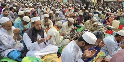বিশ্ব ইজতেমার শেষ পর্বের আখেরি মোনাজাত দুপুর ১২টায়