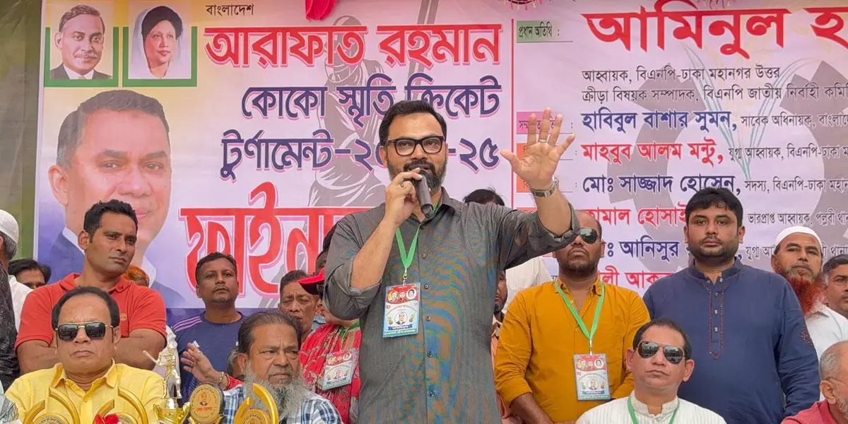 খেলাধুলাই পারে একটি জাতিকে এক কাতারে আনতে: আমিনুল হক
