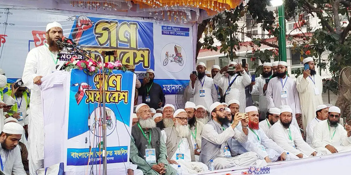 আগামী ১০০ বছরেও মানুষ আ.লীগের নাম নিতে লজ্জা পাবে: মামুনুল হক