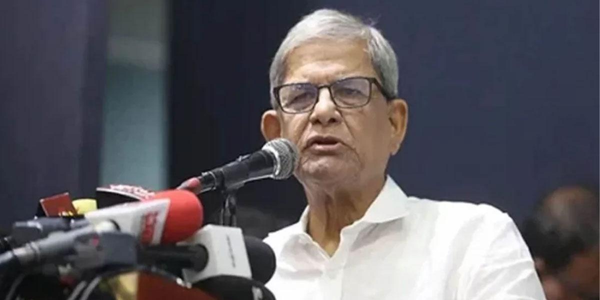 সরকারে বসে রাজনৈতিক দল গঠন মেনে নেওয়া হবে না: ফখরুল