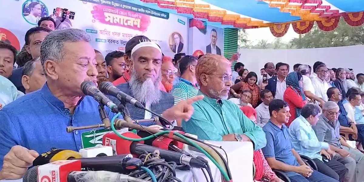 অন্তর্বর্তী সরকার এক দিকে ঝুঁকে যাচ্ছে: আমির খসরু