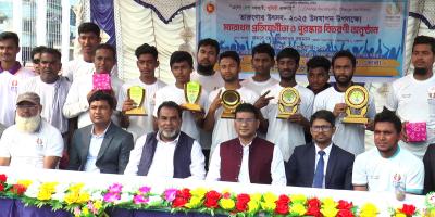 ভোলায় তারুণ্যের মিনি ম্যারাথন অনুষ্ঠিত