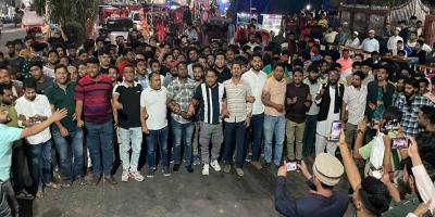ফেনীতে ছাত্রদল ও বৈষম্যবিরোধী ছাত্র আন্দোলনের পাল্টাপাল্টি বিক্ষোভ
