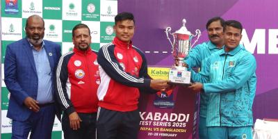 ৫১ বছর পর বাংলাদেশে কাবাডি টেস্ট সিরিজ