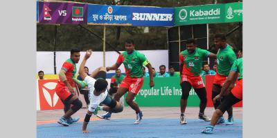 কাবাডি টেস্ট সিরিজে নেপালকে গুঁড়িয়ে দিল বাংলাদেশ