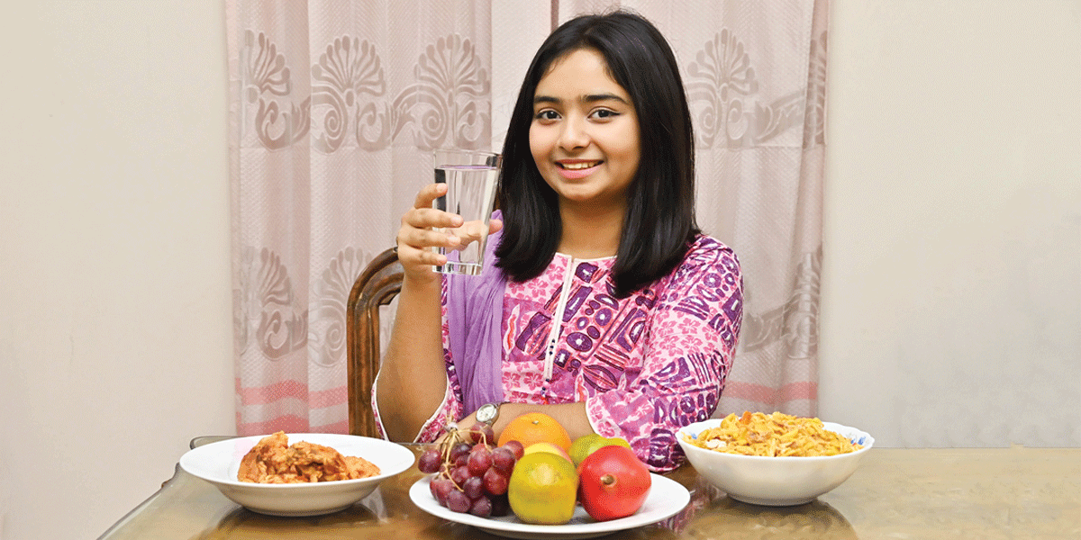 যেমন হবে টিনএজারদের খাবার