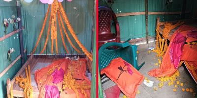 ভাতিজার বাসরঘর ভেঙে দিলেন জ্যাঠা, জুতাপেটা-জরিমানা