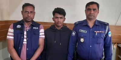 চাঁদপুরে ধর্ম অবমাননা করায় কলেজছাত্র আটক