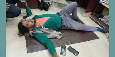 ফেনীতে সাংবাদিক ওমর ফারুককে পিটিয়ে আহত