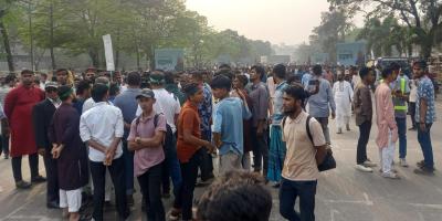 জাতীয় নাগরিক পার্টির আত্মপ্রকাশ: স্লোগানে মুখরিত মানিক মিয়া এভিনিউ