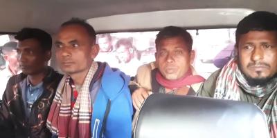 তেঁতুলিয়ায় ডাকাতি করে পালানোর চেষ্টা, চক্রের ৫ সদস্য আটক