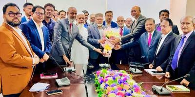 ইউনিয়ন ব্যাংকে ব্যবস্থাপনা পরিচালক ও সিইও মো. হুমায়ুন কবিরের যোগদান উপলক্ষ্যে সংবর্ধনা ও মতবিনিময় অনুষ্ঠান