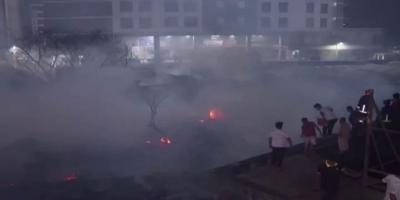 গাবতলীতে আগুনে পুড়ল শাহী মসজিদ বস্তি