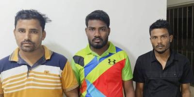 ভারতীয় চিনিসহ ২৮ লাখ টাকার চোরাই পণ্য জব্দ, গ্রেপ্তার ৬