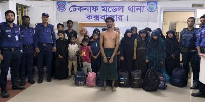 টেকনাফে পাচারের উদ্দেশ্যে জিম্মি রাখা ১৮ রোহিঙ্গা উদ্ধার