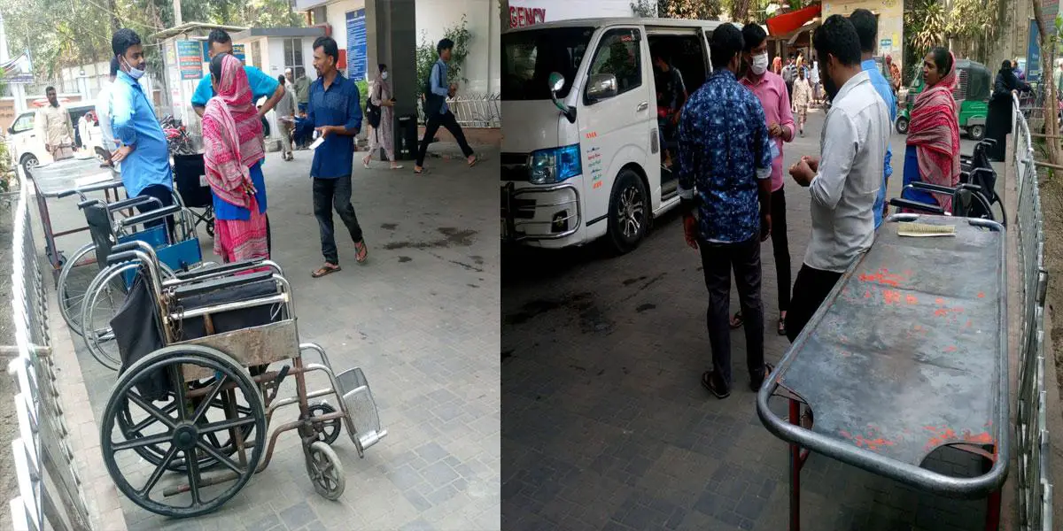চমেক হাসপাতালে আয়া-বয়দের হাতে জিম্মি রোগী