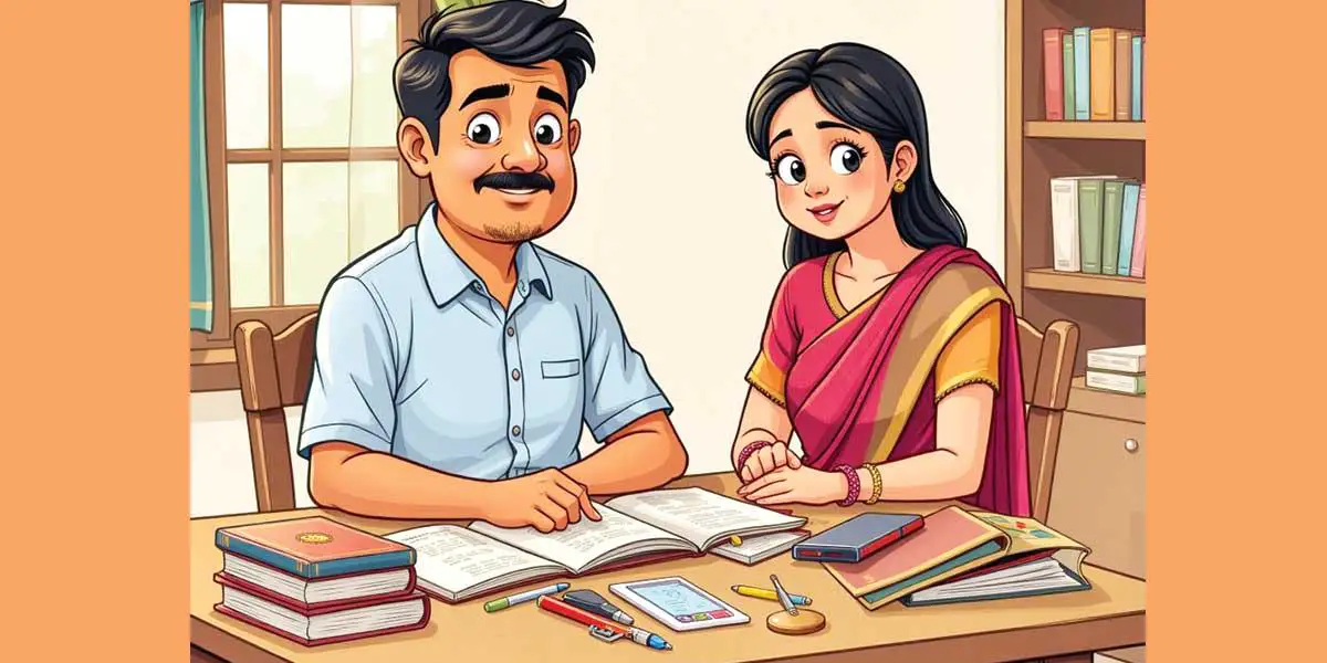 গণিতবিদ এবং তার স্ত্রী