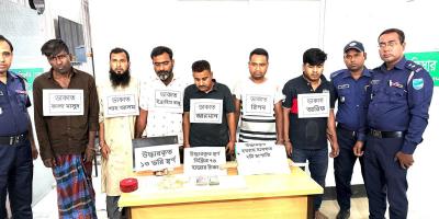 সাভারে স্বর্ণ ব্যবসায়ীকে হত্যা করে ডাকাতি, গ্রেপ্তার ৬