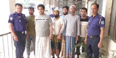 আরসা প্রধানসহ গ্রেপ্তার ১০ জন রিমান্ডে