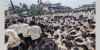 হাইকোর্টের নির্দেশনা প্রত্যাহারের দাবিতে সিলেট পলিটেকনিক শিক্ষার্থীদের বিক্ষোভ