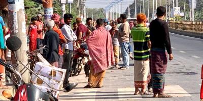 রাজশাহীতে ট্রলির নিচে পড়ে বৃদ্ধার মৃত্যু