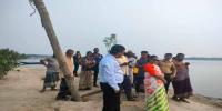 শ্যামনগরে উপকূলরক্ষা বাঁধে ধস: এলাকাজুড়ে আতঙ্ক