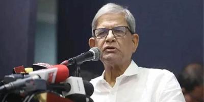 নির্বাচনের মাধ্যমে সমস্যার সমাধান করতে হবে: মির্জা ফখরুল