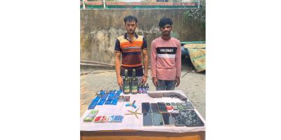 চৌদ্দগ্রামে অবৈধ অস্ত্র, গুলি ও মাদকসহ গ্রেপ্তার ২