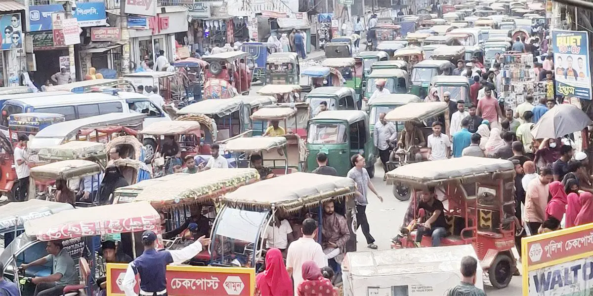 কুমিল্লা এখন যানজটের নগরী