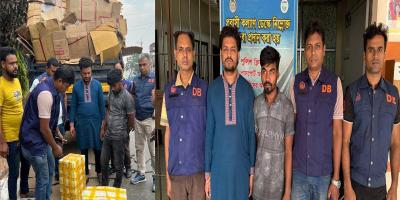 চট্টগ্রামে কোটি টাকার ভারতীয় সিগারেট জব্দ, গ্রেপ্তার ২
