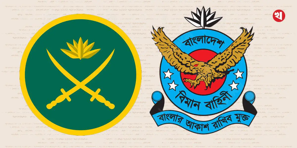 সেনা ও বিমানবাহিনীর ৪৯ জনকে অনারারি কমিশন