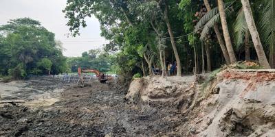 কোটালীপাড়ায় ব্যক্তিমালিকানাধীন জমি ও গাছ কাটার অভিযোগ